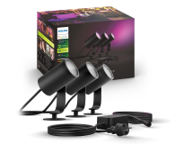 Philips Hue White and color ambiance Reflektor zewn. Lily x3 - 554252 - zdjęcie 1